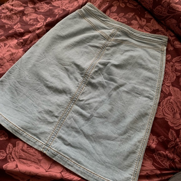 Splendid Split Front Denim Skirt - Picture 7 of 12